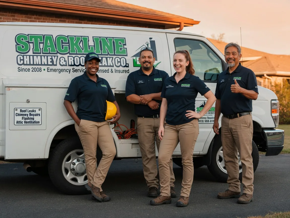 Chimney flashing repair company in Claytonville, IL